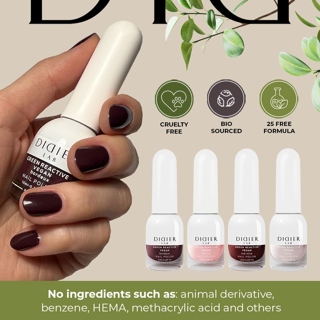 Amazon.com : DIDIER LAB Green Reactive - Sakura - Vegan Nail